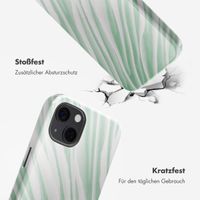 Selencia Vivid Tough Back Cover MagSafe für das iPhone 13 - Nature Grayed Jade