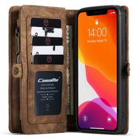 CaseMe Luxuriöse 2-in-1-Portemonnaie-Klapphülle Leder iPhone 12 (Pro)