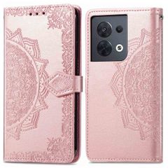 imoshion Mandala Klapphülle für das Oppo Reno 8 5G - Rose Gold