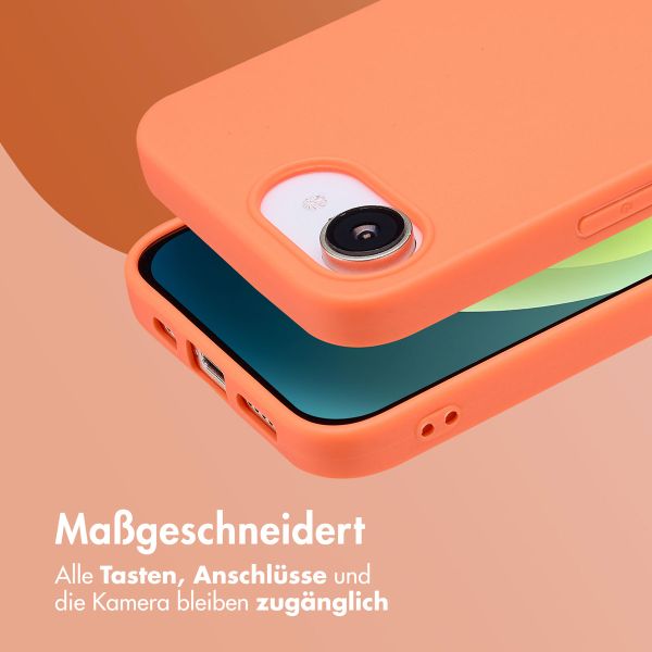 imoshion TPU Color Cover Apple iPhone 16e - Apricot Crush Orange