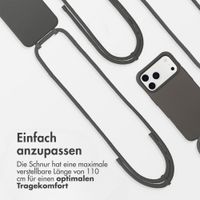 imoshion Color Backcover mit abnehmbarem Handykette und MagSafe Apple iPhone 17 Pro Max - Black Coffee