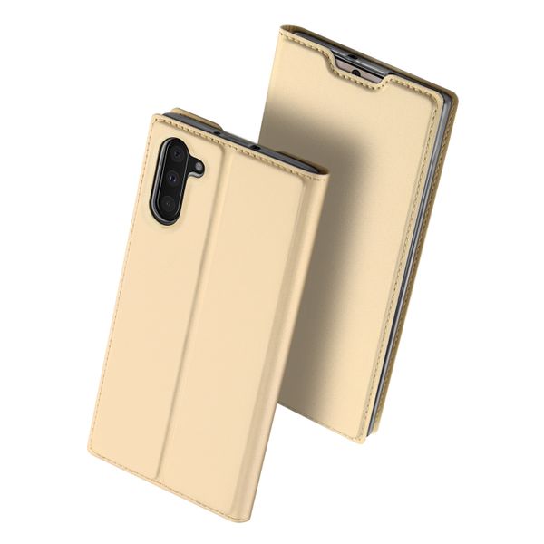 Dux Ducis Slim TPU Klapphülle Gold Samsung Galaxy Note 10