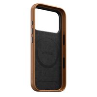Nomad Traditional Leather Backcover mit MagSafe Apple iPhone 17 Pro - English Tan
