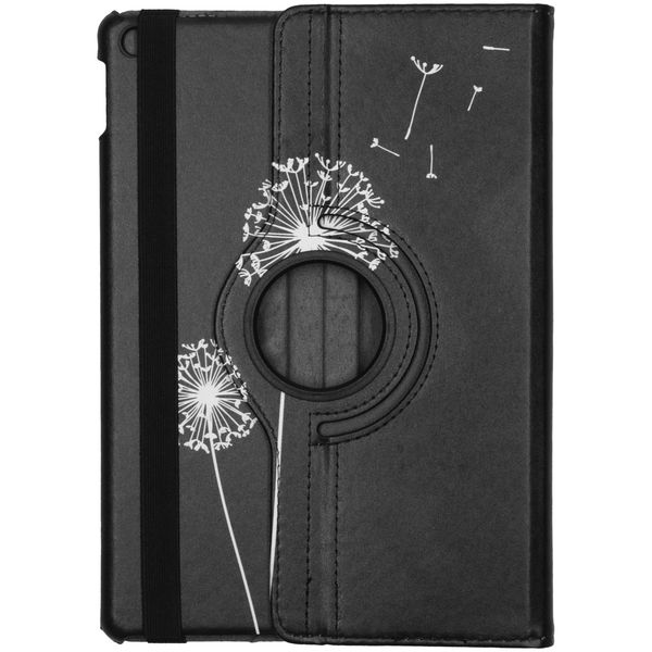 imoshion 360° drehbare Design Tablet Klapphülle Apple iPad 9 (2021) 10.2 Zoll / iPad 8 (2020) 10.2 Zoll / iPad 7 (2019) 10.2 Zoll - Dandelion