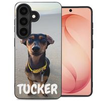 Gestalte deine eigene Gel Hülle Samsung Galaxy S26 Plus - Schwarz