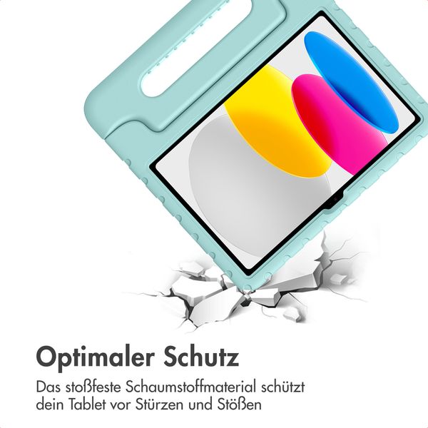 imoshion Schutzhülle mit Handgriff kindersicher Apple iPad 11 (2025) 11 Zoll A16 / iPad 10 (2022) 10.9 Zoll - Soft Blue