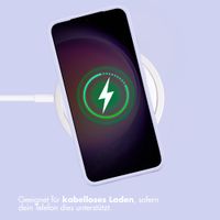 Accezz Liquid Silikoncase Samsung Galaxy S23 - Violett