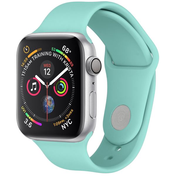 imoshion Silikonband für die Apple Watch Series 1-10 / SE / Ultra (2) - 42/44/45/46/49 mm - Türkis