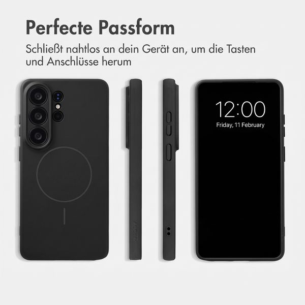 Accezz Grip Backcover mit MagSafe Samsung Galaxy S26 Ultra - Schwarz