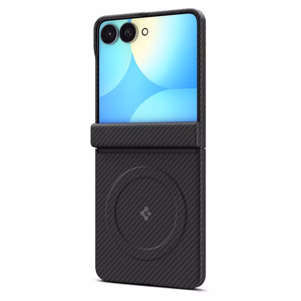 Spigen AirSkin Backcover MagSafe Samsung Galaxy Z Flip 8 - Black