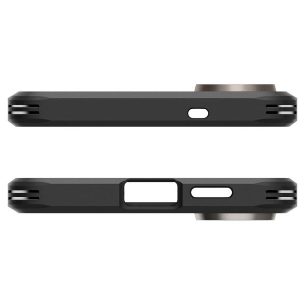 Spigen Tough Armor Backcover MagSafe Samsung Galaxy S25 Edge - Gunmetal