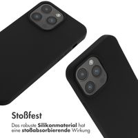 imoshion SilikonHülle mit Band Apple iPhone 14 Pro Max - Schwarz