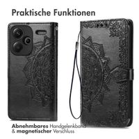 imoshion Mandala Klapphülle Xiaomi Redmi Note 13 Pro Plus (5G) - Schwarz