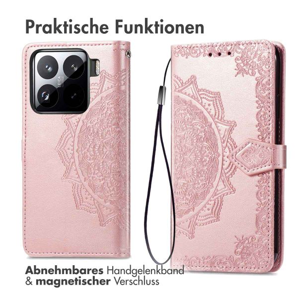 imoshion Mandala Klapphülle Xiaomi 15 - Rosé gold