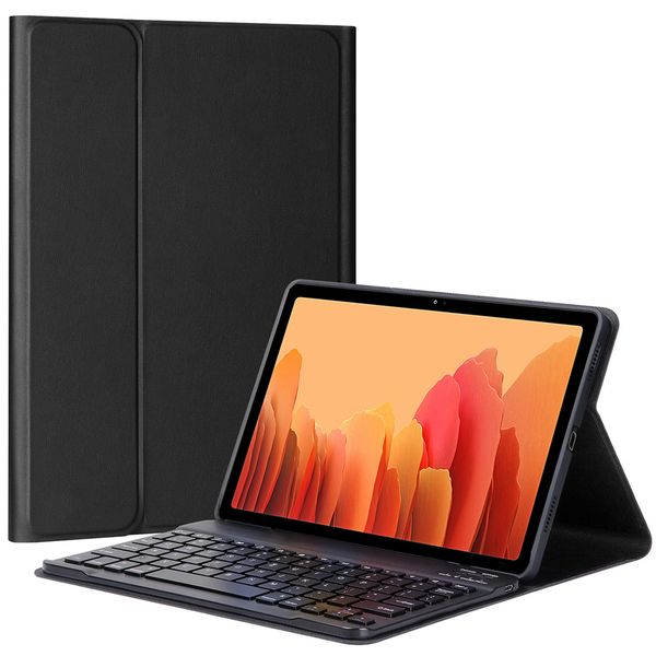 Accezz QWERTZ Bluetooth Keyboard Klapphülle Samsung Galaxy Tab A7