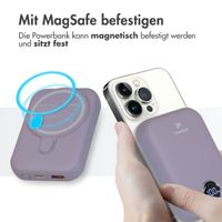 imoshion MagSafe Powerbank - 10.000 mAh - Kabellose Powerbank - Violett