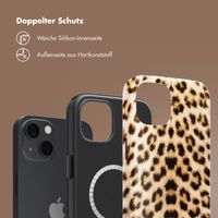 Selencia Vivid Tough Back Cover MagSafe für das iPhone 13 - Wild Leo