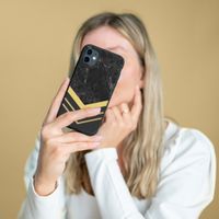 imoshion Design Hülle für das Samsung Galaxy A71 - Marmor / Schwarz