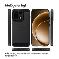 imoshion Brushed Back Cover OnePlus 15 - Schwarz