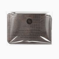 Selencia Croco Laptop Hülle 15-16 Zoll - Laptop Sleeve - Choco Brown