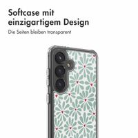 imoshion Design Hülle Samsung Galaxy S24 - Bloom Love Sage Green