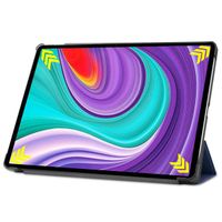 imoshion Trifold Klapphülle für das Lenovo Tab P11 Pro - Dunkelblau