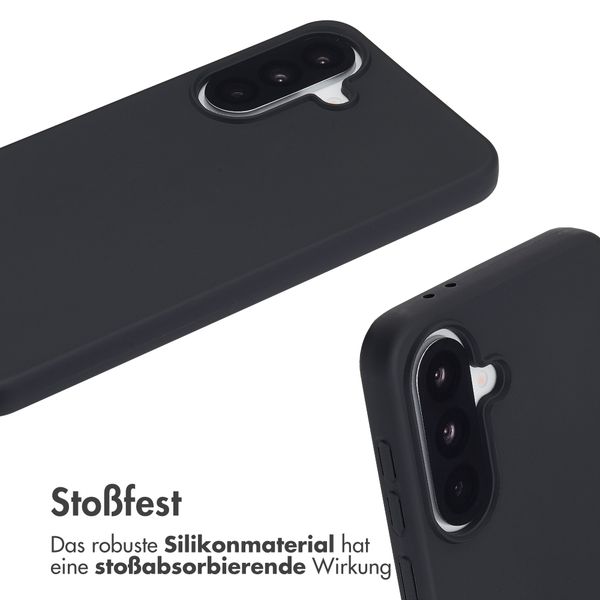 imoshion SilikonHülle mit Band Samsung Galaxy A37 (5G) - Schwarz