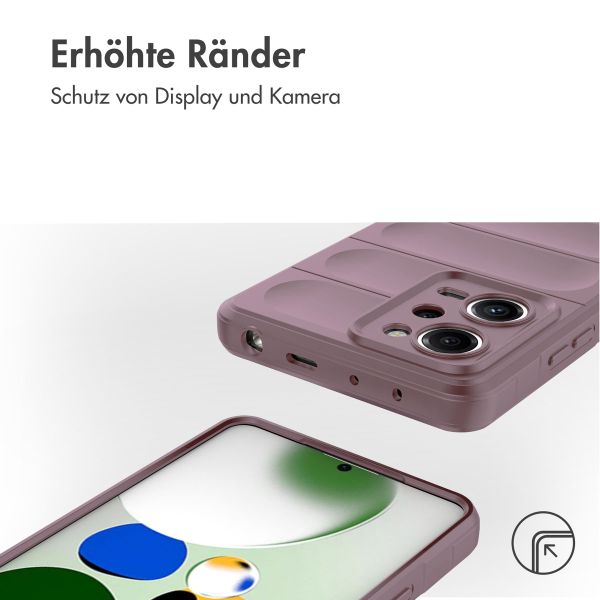 imoshion EasyGrip Backcover für das Xiaomi Redmi Note 12 Pro - Violett