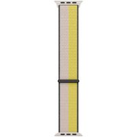 Apple Sport Loop Armband für das Apple Watch Series 1 bis 9 / SE (38/40/41 mm) | Series 10 (42 mm) - Oat Milk/Lemon Zest