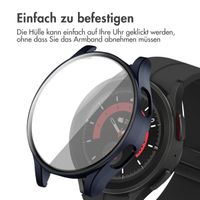 imoshion Full Cover Hard Case für das Samsung Galaxy Watch 4 44 mm - Dunkelblau