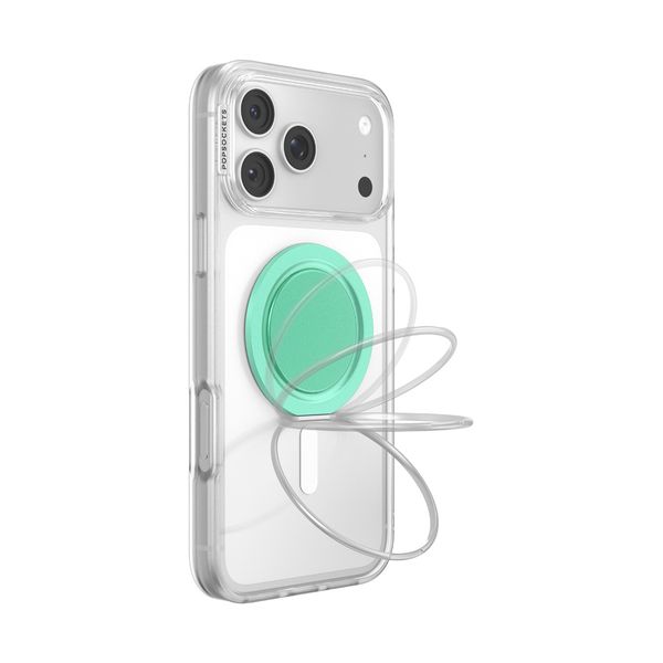 PopSockets PopGrip Low Pro MagSafe - Jelly Mint