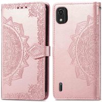 imoshion Mandala Klapphülle für das Nokia C2 2nd Edition - Rose Gold