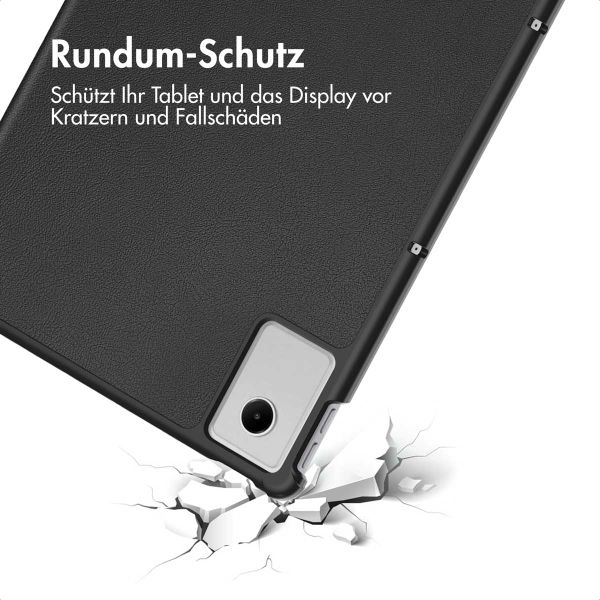 imoshion Trifold Klapphülle Lenovo Idea Tab Plus - Schwarz