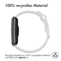 imoshion Silikonband für das  Huawei Watch Fit - Weiß
