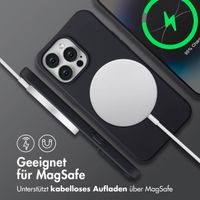 imoshion Color Backcover mit abnehmbarem Handykette und MagSafe Apple iPhone 14 Pro Max - Schwarz