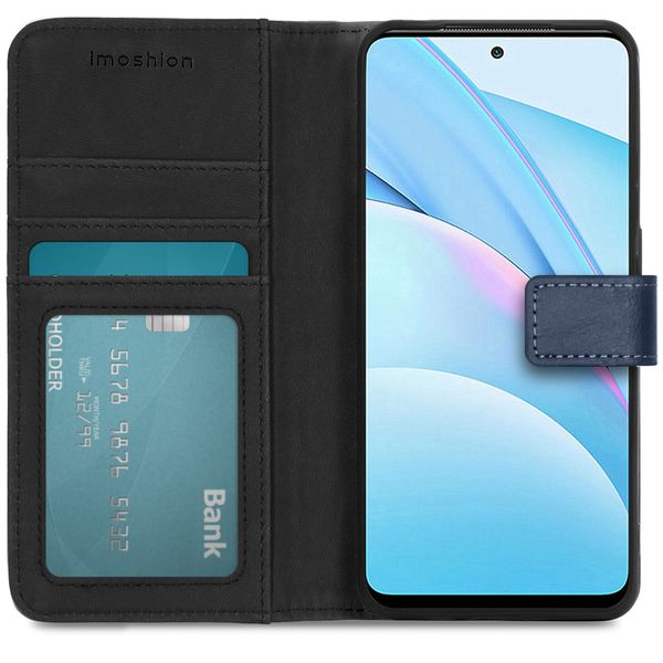 imoshion Luxuriöse Klapphülle Xiaomi Mi 10T Lite - Dunkelblau