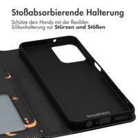 imoshion Design Klapphülle für das Motorola Moto G34 - Sky Black