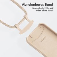 imoshion Color Backcover mit abtrennbarem Band MagSafe für das iPhone 16 - Nude