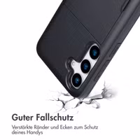 imoshion Backcover mit Kartenfach Samsung Galaxy S25 Plus - Schwarz