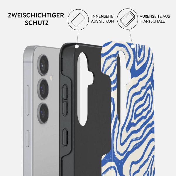 Burga Tough Back Cover für das Samsung Galaxy S24 - Seven Seas