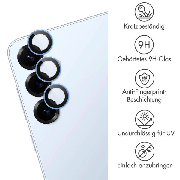 imoshion 2er-Pack Objektivschutz für Kamera für das Samsung Galaxy S25 Plus - Icyblue