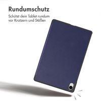 imoshion Trifold Klapphülle Samsung Galaxy Tab S11 - Dunkelblau