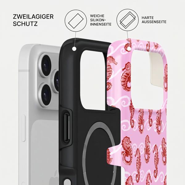 Burga Tough Back Cover MagSafe Apple iPhone 17 Pro Max - Coral Reef