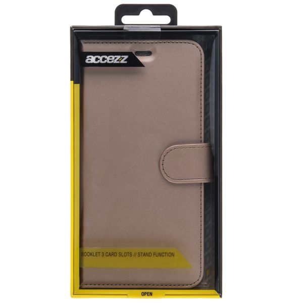 Accezz Wallet TPU Klapphülle Apple iPhone Xs Max - Gold