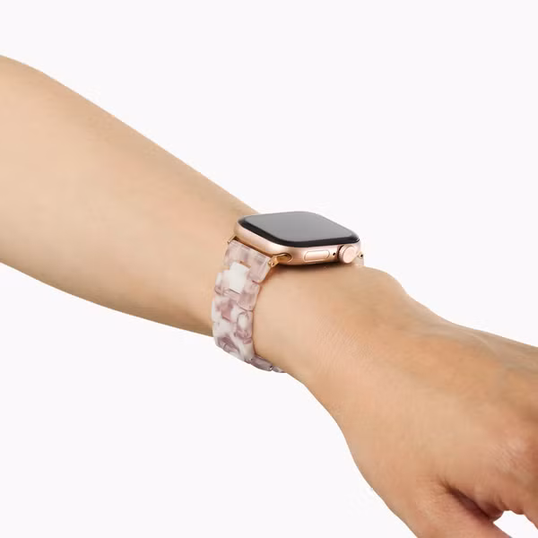 iDeal of Sweden Watch Band Limited für Apple Watch Series 1 - 9 / SE (38/40/41 mm) | Series 10 / 11 (42 mm) - Pink Pearl