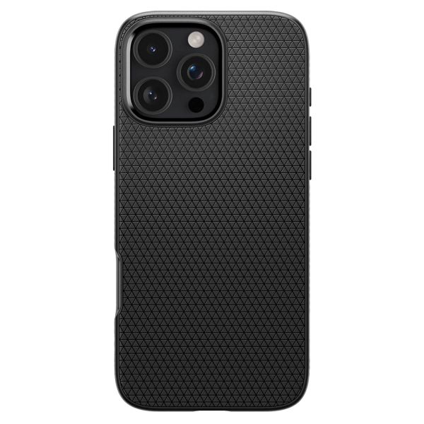 Spigen Liquid Air™ Case für das iPhone 16 Pro - Matte Black