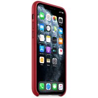 Apple Leder-Case Rot für das iPhone 11 Pro