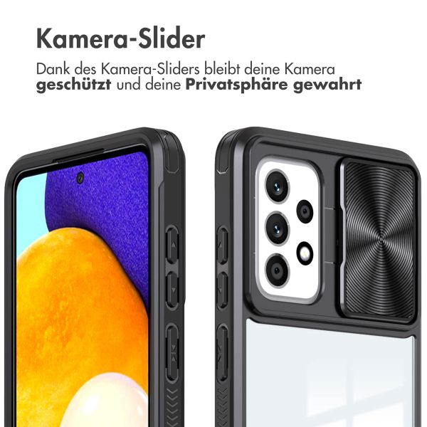imoshion Back Cover mit Kameraschieber Samsung Galaxy A52(s) (5G/4G) - Schwarz