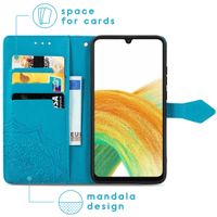 imoshion Mandala Klapphülle Samsung Galaxy A13 (4G) - Türkis