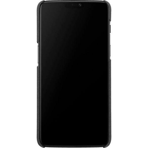 OnePlus Sandstone Protective Backcover Schwarz für das OnePlus 6